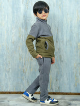 Boys Two-Tone Polar Fleece Tracksuit